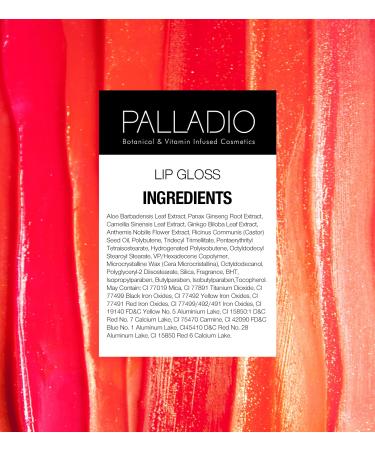 Palladio Lip Gloss - Facet Diamond | High-Shine Formula for Luminous Lips - Buy Online on SooperMarket.com