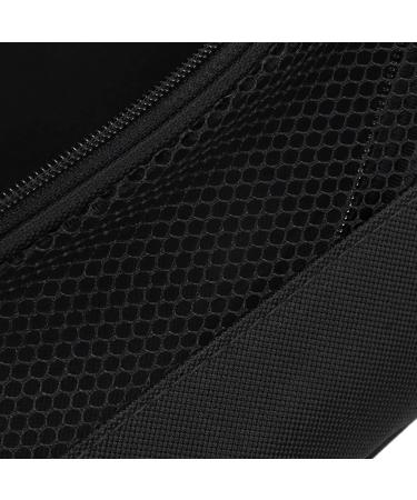 Premium Foldable Golf Shoe Travel Bag Splash-Proof Dustproof Scratch-Resistant Breathable | Ideal for Golf Exercises & Leisure Sports (Black) - Buy Online on SooperMarket.com