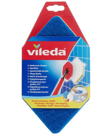 Vileda Bad Blitz replacement sponge hexagonal shape for bathroom cleaning no scratching