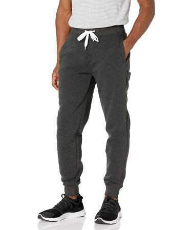 Southpole Men's Basic Active Fleece Jogger Sweatpants - Heather Charcoal, Medium - Buy Online on SooperMarket.com