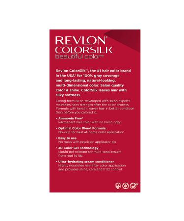 Colorsilk 020 Brown Black Hair Color - Ammonia Free, Long-Lasting Gray Coverage, 3 Pack - Buy Online on SooperMarket.com