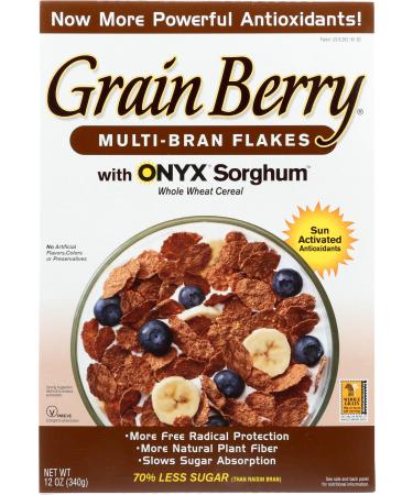 Grain Berry Bran Flakes Cereal, 12 Ounce
