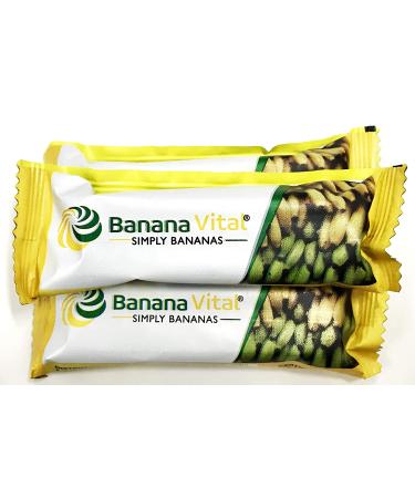 Banana Vital Simply Bananas Fruit Bar - Shelf-Stable, Gluten-Free, Vegan, Non-GMO - 18 Count (30g) Bars - Original Banana Flavor - Buy Online on SooperMarket.com