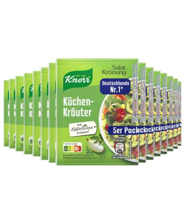 Knorr Salad Coronation Kitchen Herbs for a delicious salad dressing with natural ingredients* 15x 5 pack