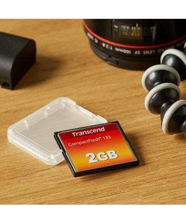 Transcend 2GB 133x CompactFlash Memory Card - TS2GCF133 | High-speed storage solution - Buy Online on SooperMarket.com