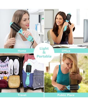 Aima Beauty Professional Hot Air Brush 4-in-1 Volumizer - Anti-Scald Ionic Technology - for All Hair Types - Buy Online on SooperMarket.com