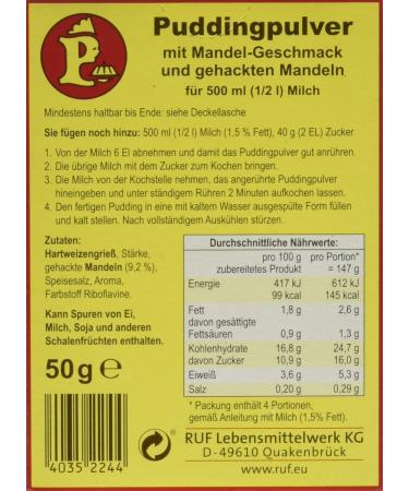 Buy Polak M ndelchen Almond Pudding Powder - 50g | International Shipping Available - Buy Online on SooperMarket.com