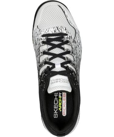 Skechers Men's Viper Court Pickleball Shoes 11 White/Black - Arch Fit Support - Buy Online on SooperMarket.com