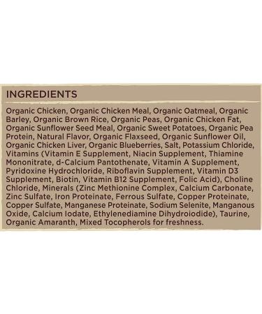 Castor & Pollux ORGANIX Organic Chicken & Oatmeal Dog Food - 10 lb Bag - Buy Online on SooperMarket.com