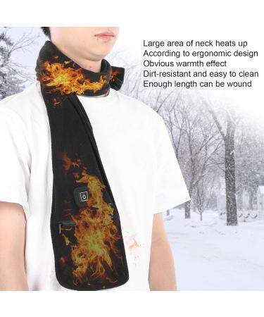 USB Heated Scarf for Adults & Kids | Temperature Control Heating Scarf | Electrically Warming Neck Scarf - Buy Online on SooperMarket.com