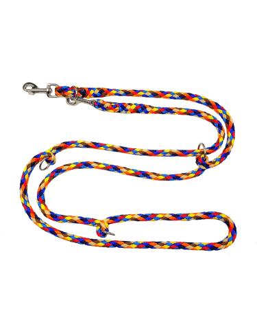 Premium Double Linen Dog Exercise Line for Large Dogs up to 80kg | Adjustable 2.40m - 5m | 17 Fabric Options | Durable & Stable - Buy Online on SooperMarket.com