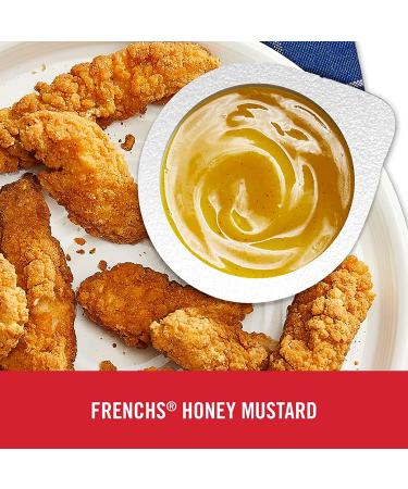 French's Honey Mustard Dipping Sauce 1.5 fl oz - Pack of 96 | Single-Serve Cups for Takeout & Delivery - Buy Online on SooperMarket.com