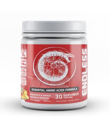 Predator Labs - Endless EAA 7.1g - boisson de r cup ration musculaire aux lectrolytes avec des acides amin s Enzymes digestives Purificateur pour le foie antioxydants L-Carnitine L-Glutamine Complexe pour la sant des articulations Renforcie le syst me imm