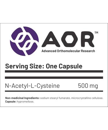 AOR - NAC Supplement 500mg N-Acetyl Cysteine 120 Capsules - Mucus Relief Bronchitis Relief Mucus Clear Respiratory and Detoxification Supplement - N-Acetyl-Cysteine NAC 500mg Capsules 120 count (Pack of 1) - Buy Online on SooperMarket.com
