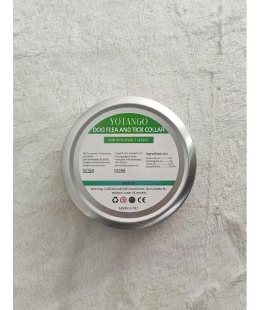 YOTANGO Dog Collar Repellent 2-Pack Dog Collar Repellency Slow Release Pleasant Aroma Waterproof - Yellow - Buy Online on SooperMarket.com