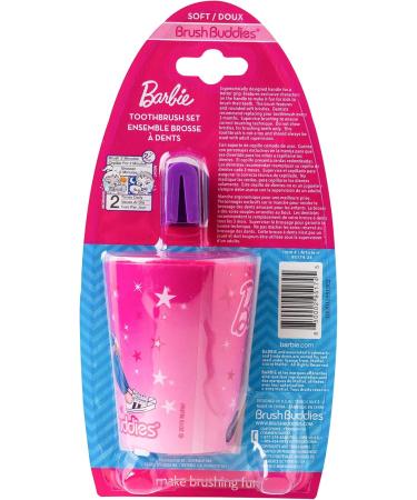 Licensed B4RBIE 3-Piece Toothbrush Set for Girls | International Shipping Available - Buy Online on SooperMarket.com