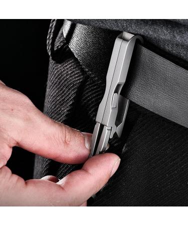 Portable Titanium Tweezers Mini Titanium Tweezers Key Ring Tweezers with Belt Clip Titanium Alloy EDC Multi Tool EDC Tools and Gadgets Stowable Tweezers Tool - Buy Online on SooperMarket.com