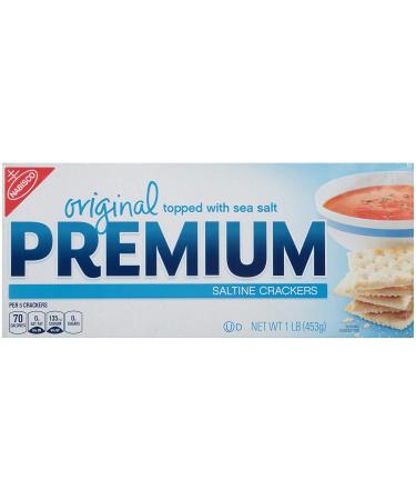 Premium Original Saltine Crackers 16 oz - Delicious Snack for Any Occasion - Buy Online on SooperMarket.com