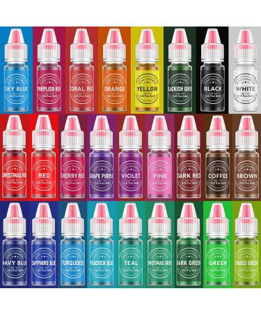 Food Coloring for Baking - 26 Vibrant Cake Food Coloring Liquid Set for Dessert Decorating  Food Grade Food Dye for Icing Fondant Cookies Easter Egg Making DIY Supplies Kit- 0.25 Fl. oz (6 ml)/Bottles - Buy Online on SooperMarket.com
