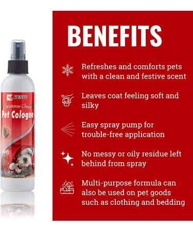 Kenic Christmas Cheer Pet Cologne & Perfume for Dogs & Cats | USA Made - Buy Online on SooperMarket.com