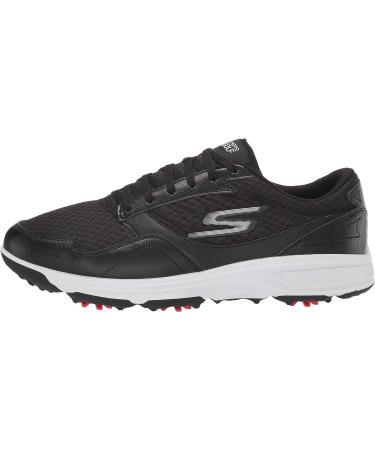 Skechers Men's Torque Sport Fairway Golf Shoe 11 Black/White - Relaxed Fit with Spikes - Buy Online on SooperMarket.com