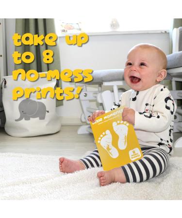 Inkless Baby Hand and Footprint Kit - Newborn Handprint Kit with 8 Sheets and 2 Towelettes - Buy Online on SooperMarket.com