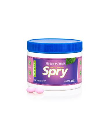 Xlear Spry Berryblast Sugar-Free Mints 240 Count - Fresh Breath & Oral Care - Buy Online on SooperMarket.com