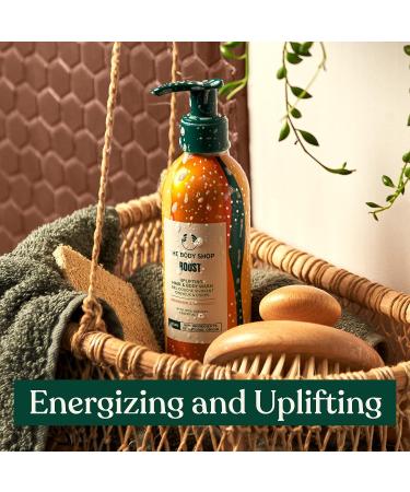 The Body Shop Boost Uplifting Hair & Body Wash - Energizing Vegan Formula with Mandarin & Bergamot Essential Oil - 6.7oz - Buy Online on SooperMarket.com