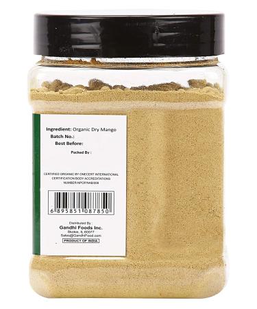 Zayd Organics Amchur Powder - USDA Organic Dry Mango Ground - 16oz (454g) - Buy Online on SooperMarket.com