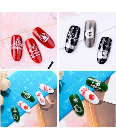 NICENEEDED Dreamcatcher Nail Art Stamping Kit - 6 Templates, 1 Stamper, 1 Scraper, Manicure Tool for DIY Decoration - Style 5 - Buy Online on SooperMarket.com