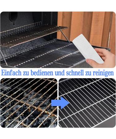 6-Piece Bimsstein Cleaner Brush Set - Premium Pumice Stone for Grill Oven & Kitchen Cleaning - Effective Block Cleaning Solution - Buy Online on SooperMarket.com
