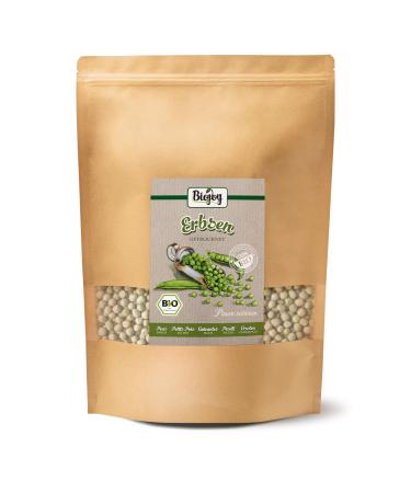 Biojoy ORGANIC green peas (1.5 kg) dried and whole without additives 1.5 kg (1 pack)