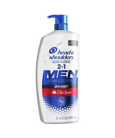 Head & Shoulders Old Spice Swagger Dandruff 2 In 1 Shampoo & Conditioner 31.4 Fl Oz