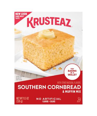 Krusteaz Southern Cornbread and Muffin Mix 11.5 Ounce (Pack of 12)