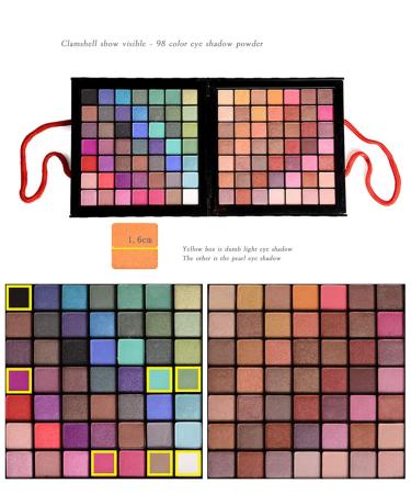 Chseeo Make-Up Set | Premium Cosmetics Gift Set with Eyeshadow Palette Lip Gloss & More - Perfect for Face Eyes & Lips - Buy Online on SooperMarket.com