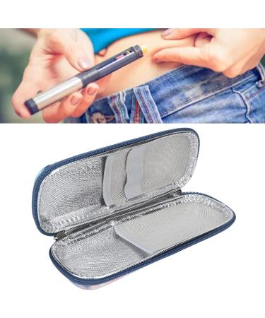 Insulin Cooler Travel Case - Insulin Pen Carrying Case with Zipper Closure, Waterproof & Portable Pink - Buy Online on SooperMarket.com