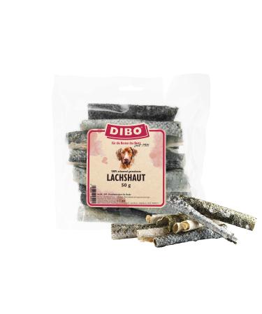 DIBO salmon skin 50g bag the small snack or treat for in between meals dog food 50 g (1 pack)