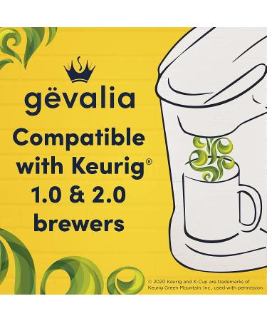 Gevalia Colombia K-Cup Coffee Pods - 84ct Box for Keto & Low Carb Lifestyle - Buy Online on SooperMarket.com