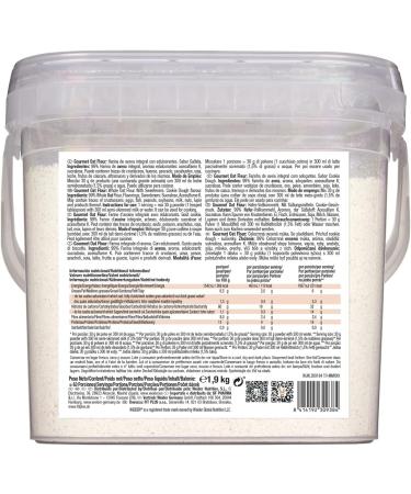 Weider Gourmet Oat Flour Cookie Dough 1.9kg - Whole Grain Protein Source with Low Sugar (Pack of 1) - Buy Online on SooperMarket.com