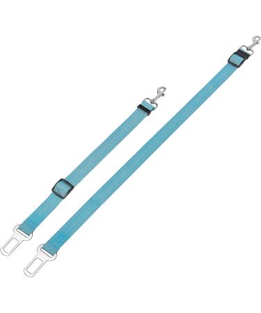 Ultra 1 Blue Dog Seat Belt Adjustable Pet Car Seatbelt Dog Harness Safety Leads Cat Vehicle Travelling Leash 40cm to 53cm Dog Seat Belt for Car Dog Seatbelt Car Restraint Pet Accessories for Dogs Pack of 1 Blue - Buy Online on SooperMarket.com