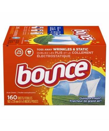 Dryer Sheets Outdoor Fresh Scent 320 ct. - Fabric Care Bulk Savings