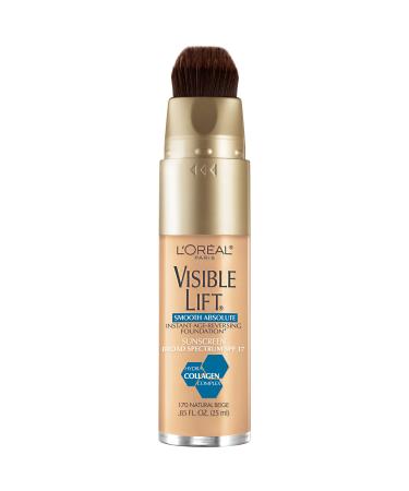 L'Oreal Paris Visible Lift Smooth Makeup  Absolute Natural Beige  0.85 Fluid Ounce