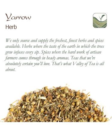 Yarrow Leaf and Flower Organic - Dried Achillea Millefolium Tea - Yarrow Tea Organic Dried Yarrow Flowers Yarrow Flower Tea - Buy Online on SooperMarket.com