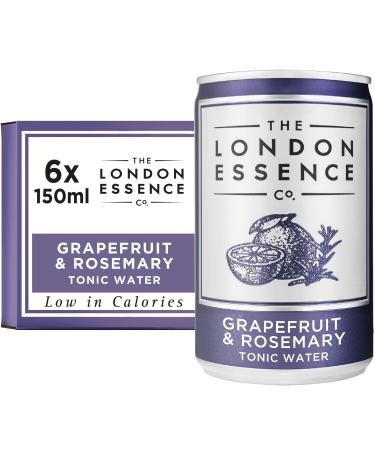 The London Essence Co. Rosemary Grapefruit & Rosemary 6 x 150ml Cans