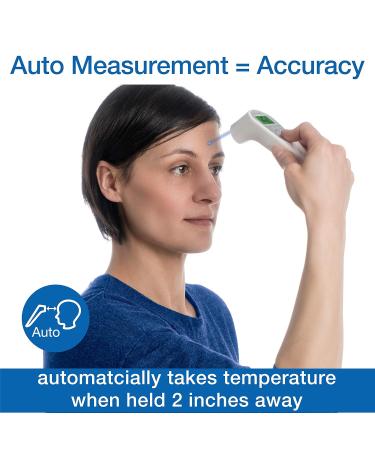 Microlife Non-Contact Forehead Thermometer | Digital Infrared No-Touch Thermometer for Adults Kids & Baby | Accurate Readings & Fever Alarm - Buy Online on SooperMarket.com