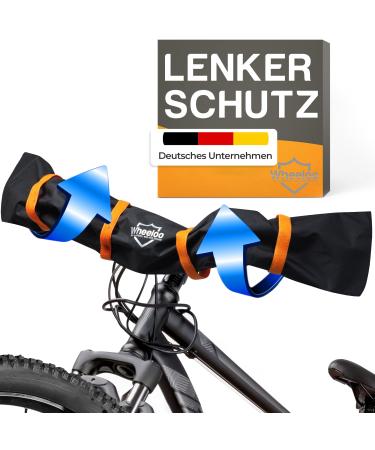 Wheeloo handlebar protection case Ebike Transport protection I waterproof & robust i bike cover for rear carrier i rain protection case waterproof for bicycle rack i handlebar protection protective cover