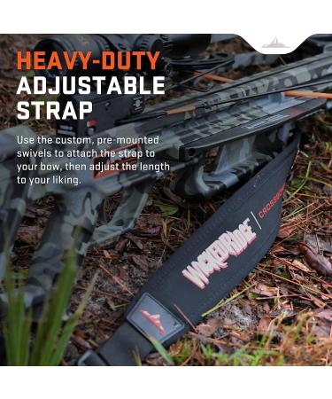 Wicked Ridge Neoprene Sling - Adjustable 1.25 Shoulder Strap with Thumb Loop - Compatible with TenPoint, Wicked Ridge & Horton Crossbows - Buy Online on SooperMarket.com