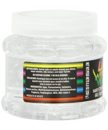 Super Wet Plus Transparent Hair Gel 8.8 Oz - Transparente Pelo for Strong Hold - Buy Online on SooperMarket.com