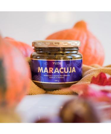 Maracuja with honey for hot and cold drinks and dishes perfect for barbecue. Maracuja product with exotic and aromatic taste vitamins antioxidants and fiber supports immunity 550 g - Buy Online on SooperMarket.com