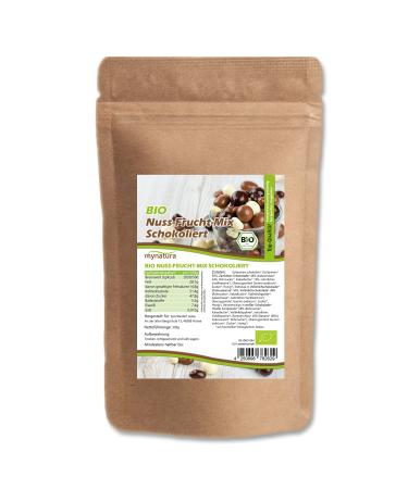 Mynatura organic nut fruit mixture chocolate i fruit-grut mix i fruits i nuts i in chocolate i snack i nut mixture i bag (500g) chocolate 500g